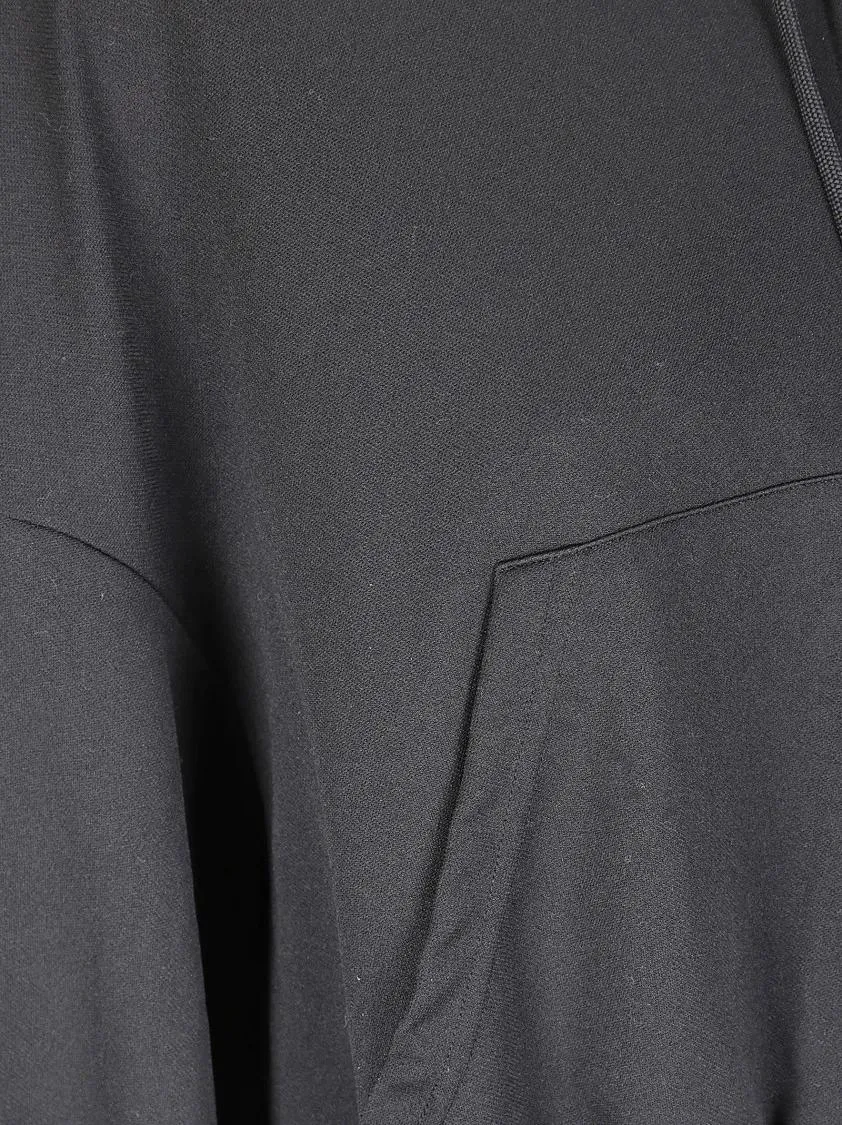 Yohji Yamamoto - Unbalanced Sweatshirt - Größe 2 - schwarz – Bild 2