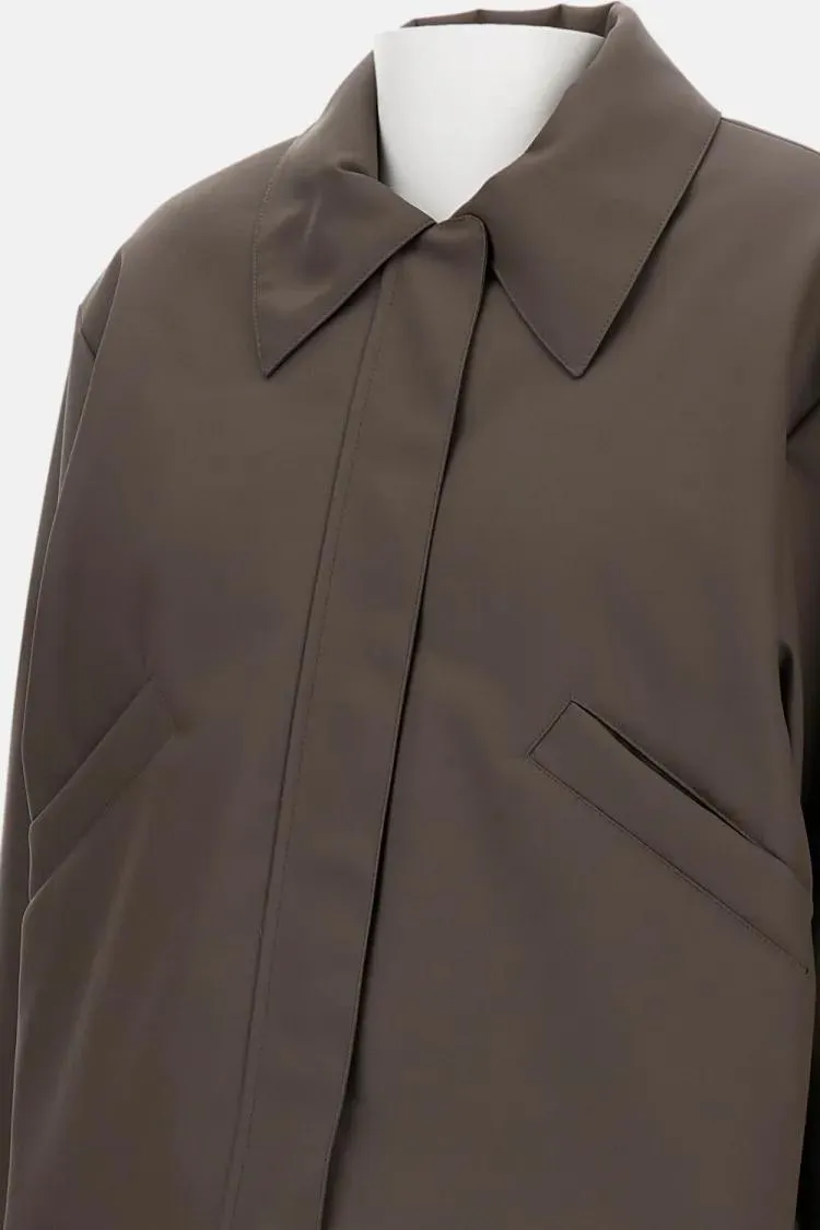 Kassl Editions - Bomber Short Rubber - Größe XS - braun – Bild 2