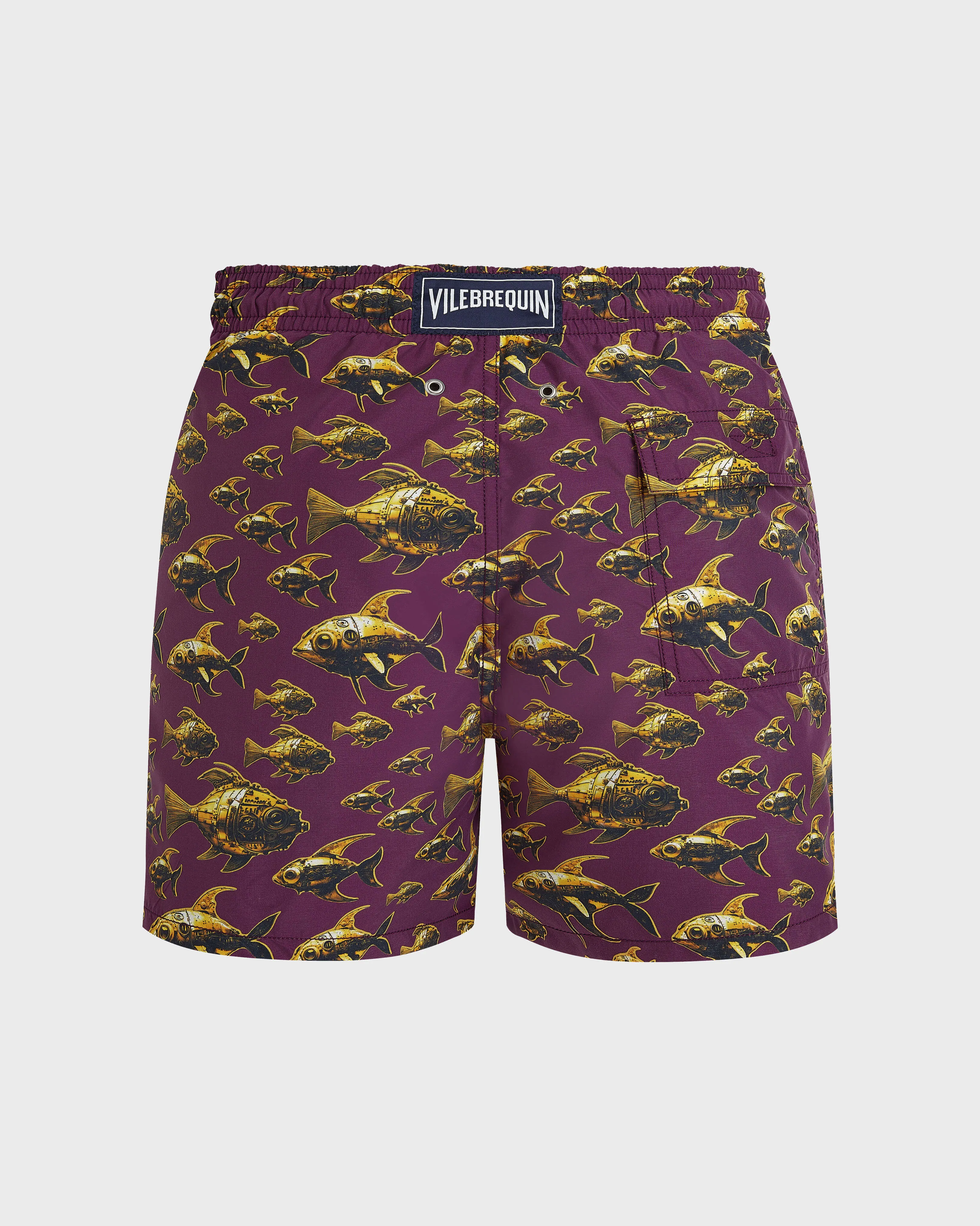 Vilebrequin - Meca Fish Badeshorts Für Herren - Bademode - Moorea - Violett - Größe S – Bild 2