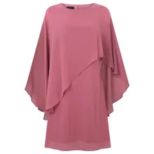 Apart - Chiffonkleid mit Cape - Größe 44 - rosa Apart - Chiffonkleid mit Cape - Größe 44 - rosa