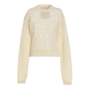 Ramael - %27Bio Cable%27 Sweater - Größe S - beige Ramael - %27Bio Cable%27 Sweater - Größe S - beige