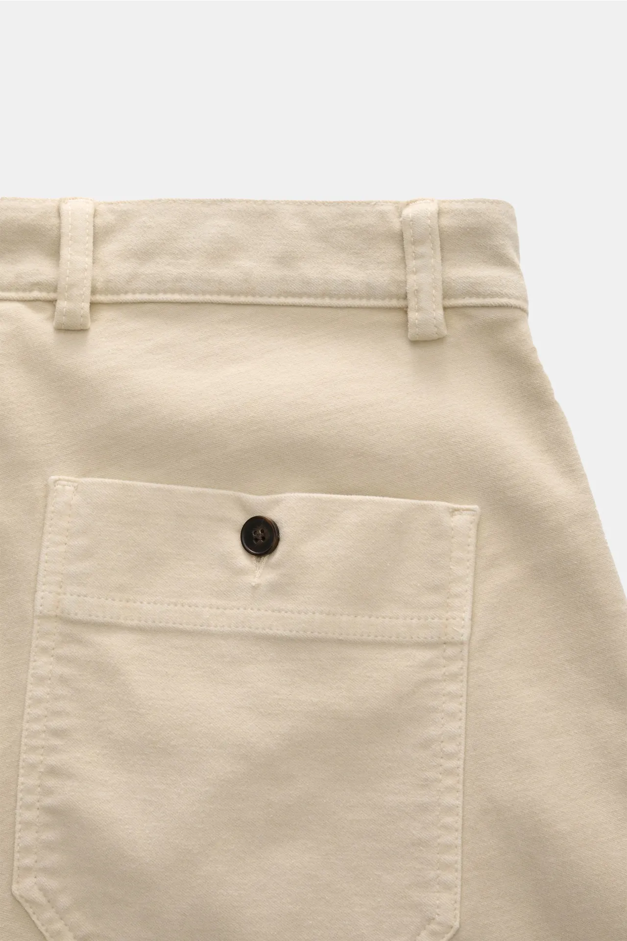 Officine Générale - Herren - Baumwollhose 'Greg' beige – Bild 3