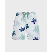 Vilebrequin - Tortues Multicolores Badeshorts Für Jungen - Bademode - Jim - Weiss - Größe 12 Vilebrequin - Tortues Multicolores Badeshorts Für Jungen - Bademode - Jim - Weiss - Größe 12