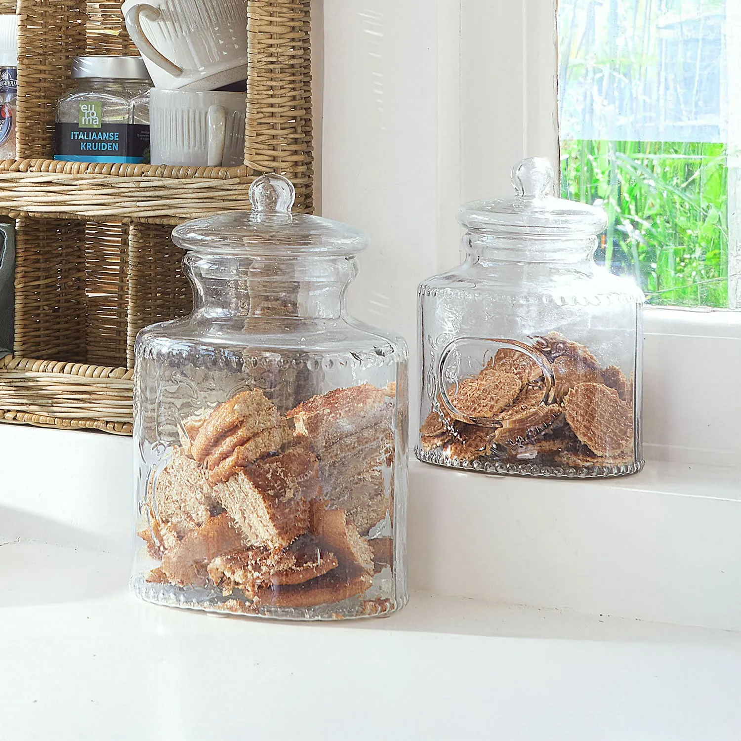 Glasdose 2er Set Elvanto – Bild 2