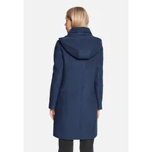 Wollmantel mit abnehmbarer Kapuze Wollmantel mit abnehmbarer Kapuze