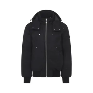 Moose Knuckles - Padded Down Jacket With Structured Silhouette - Größe XL - schwarz Moose Knuckles - Padded Down Jacket With Structured Silhouette - Größe XL - schwarz