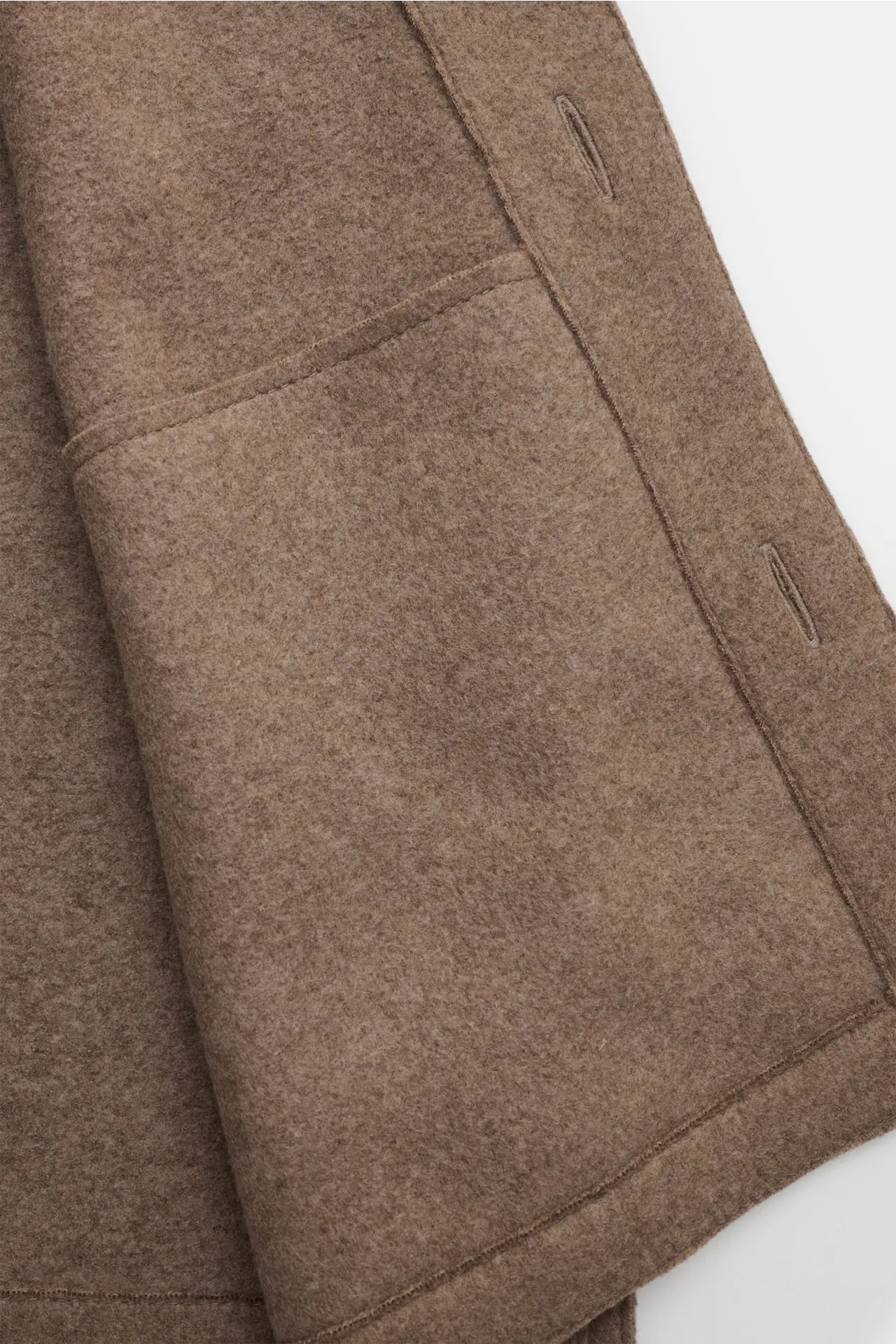 Lunaria Cashmere - Herren - Cashmere Jacke hellbraun – Bild 5