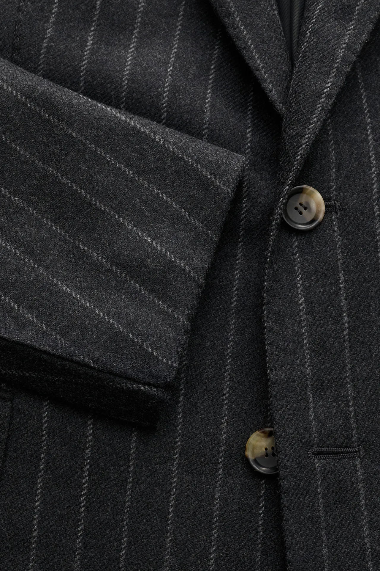 Stile Latino - Herren - Anzug 'Vincenzo' anthrazit/grau gestreift – Bild 2