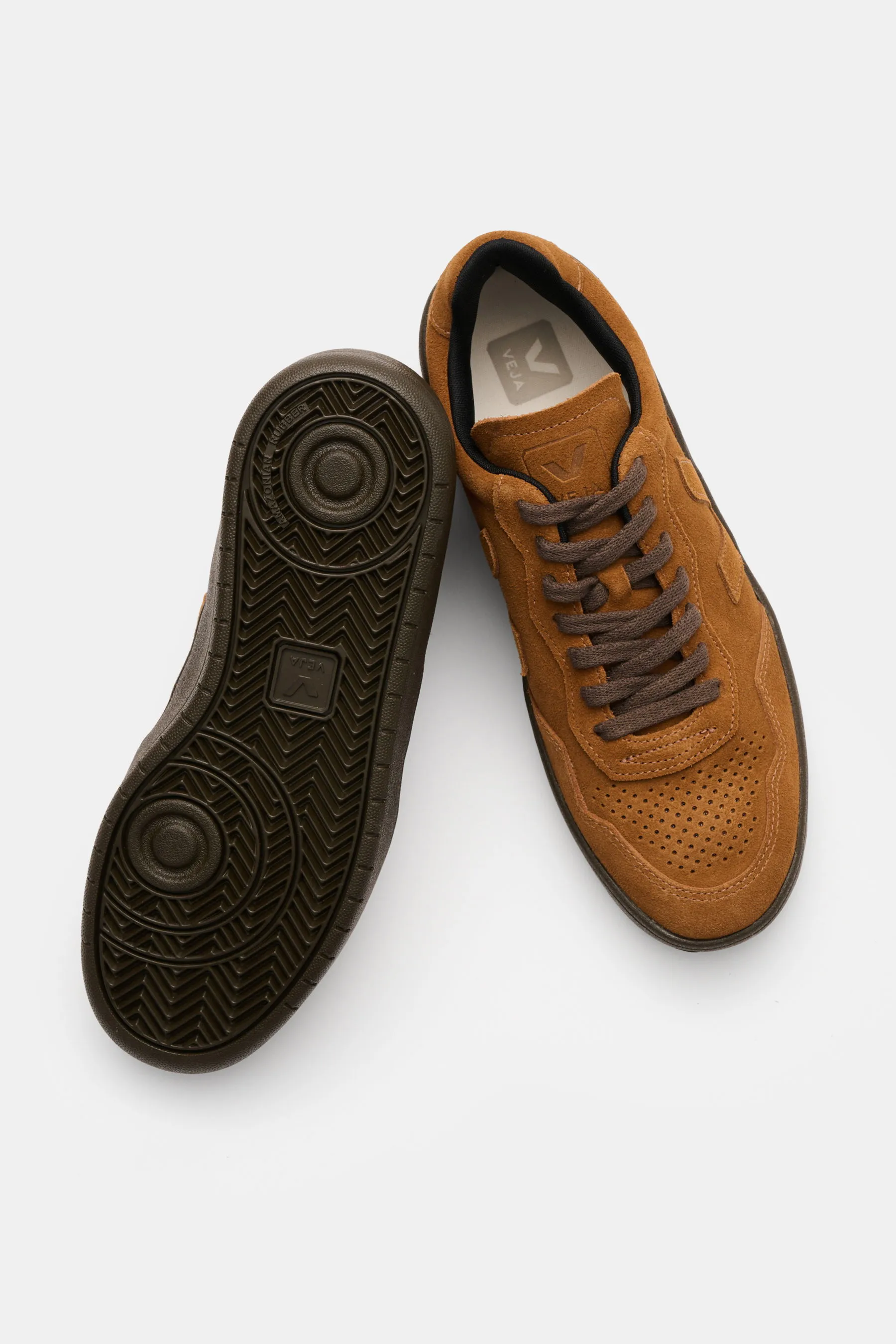 Veja - Herren - Sneaker 'V-90 Suede' camel – Bild 2