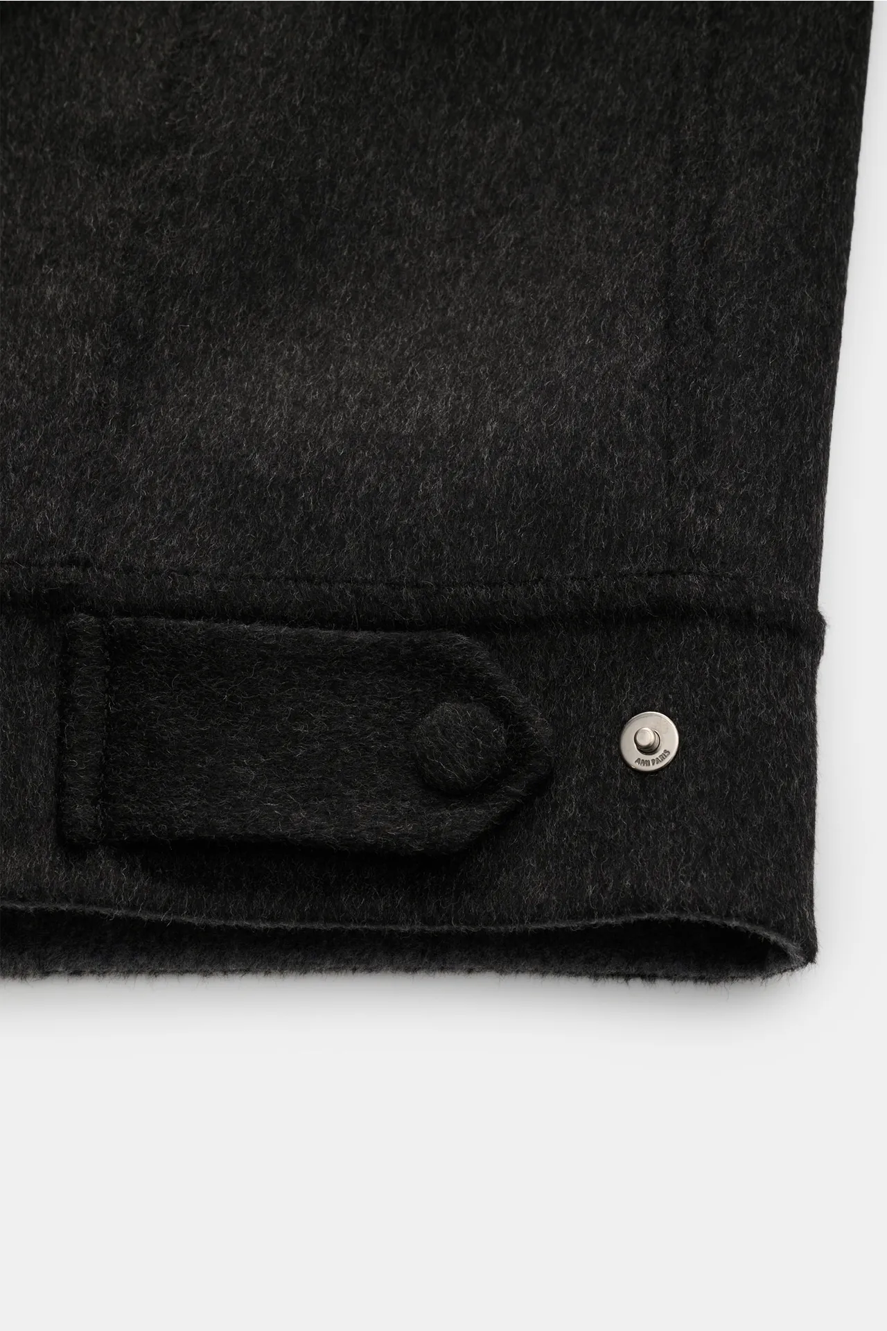 Ami Paris - Herren - Overshirt anthrazit – Bild 5