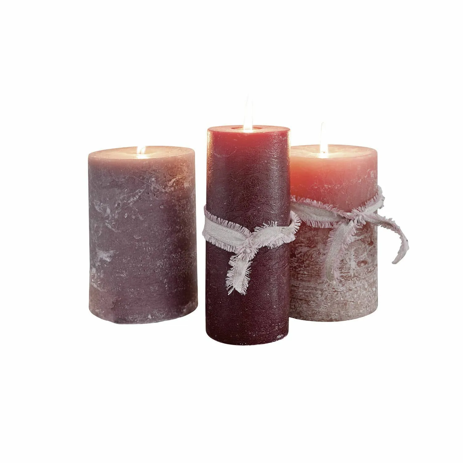 Kerze 3er Set Salis – Bild 3