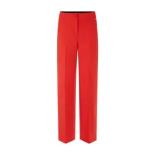 Marc Cain - Wide-Fit Stoffhose Wukari - Größe 34 - rot Marc Cain - Wide-Fit Stoffhose Wukari - Größe 34 - rot