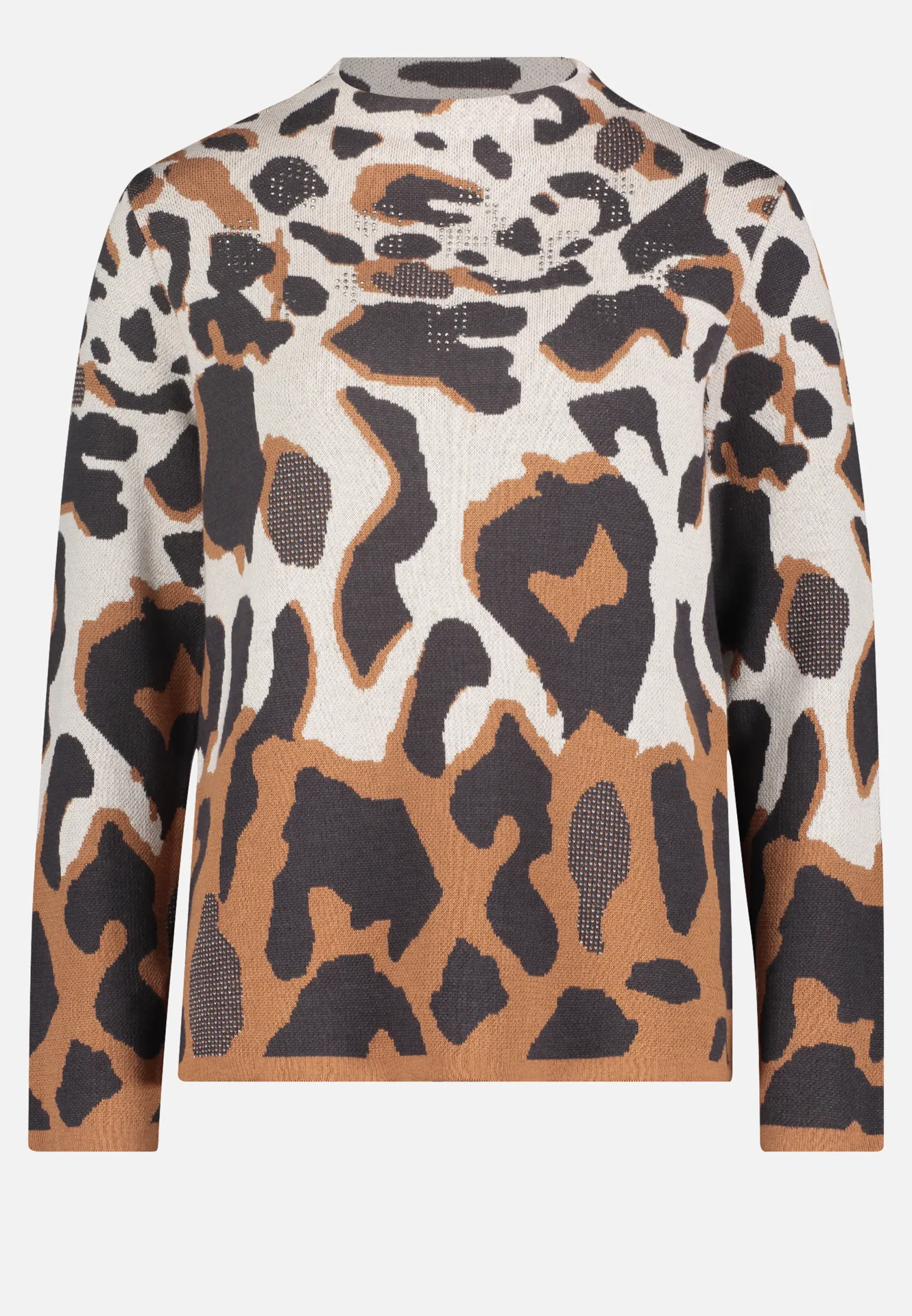 Strickpullover mit Jacquard – Bild 3
