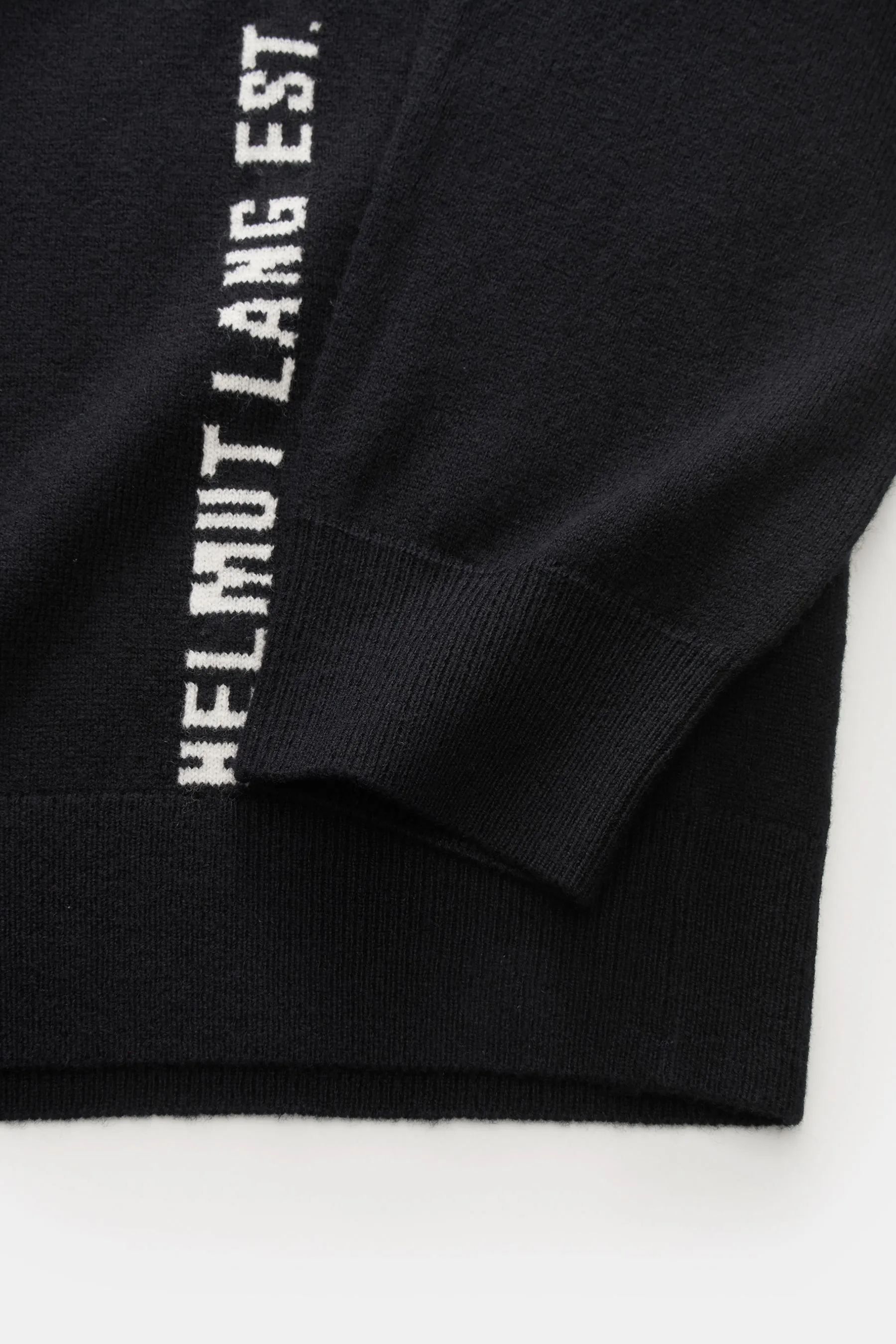Helmut Lang - Herren - Rundhalspullover schwarz – Bild 3