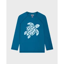 Vilebrequin - Langärmeliger Solid Rashguard Für Jungen - Rashguard - Glassy-y - Blau - Größe 10 Vilebrequin - Langärmeliger Solid Rashguard Für Jungen - Rashguard - Glassy-y - Blau - Größe 10