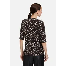 Printshirt mit Stehkragen Printshirt mit Stehkragen