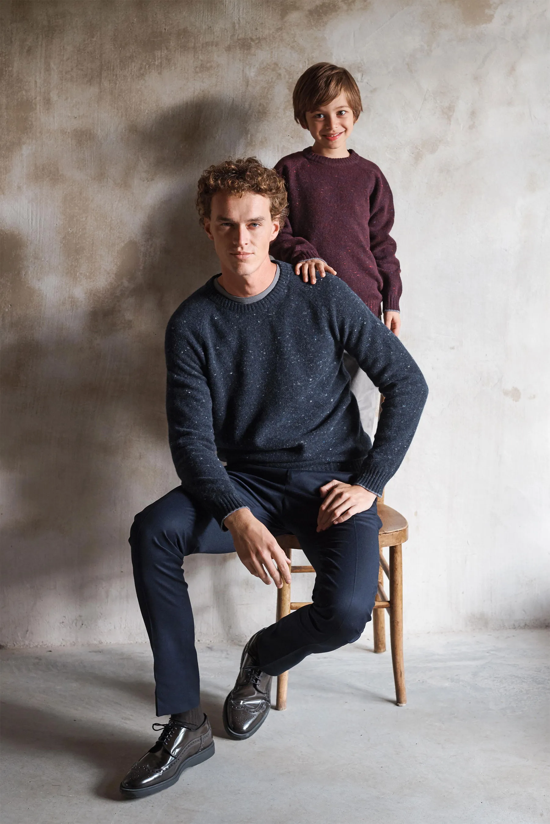 von Braun - Herren - Rundhalspullover dunkelblau – Bild 3