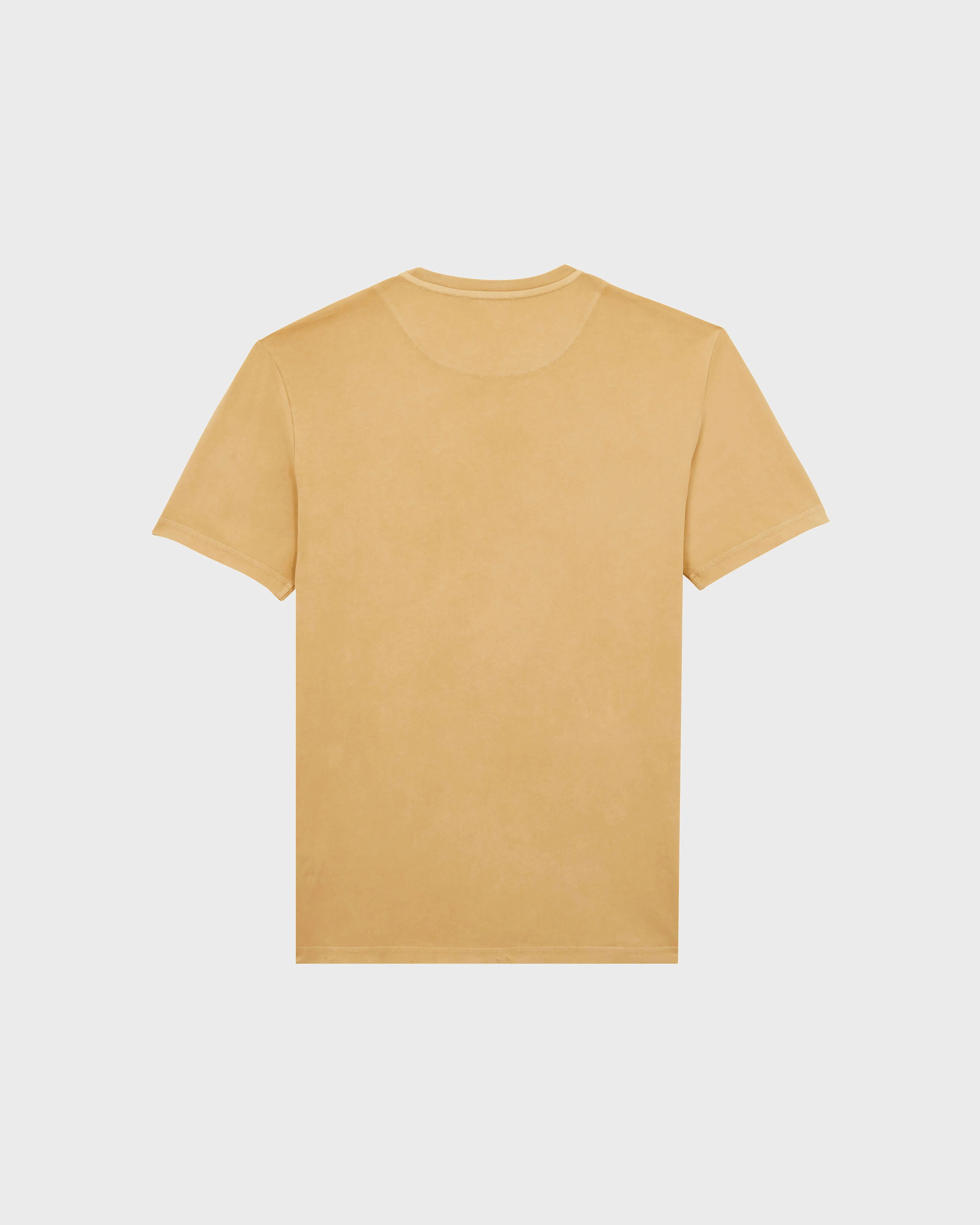 Vilebrequin - Solid T-shirt Aus Bio-baumwolle In Naturfarben Für Herren - T-shirt - Titan - Marone - Größe L – Bild 2