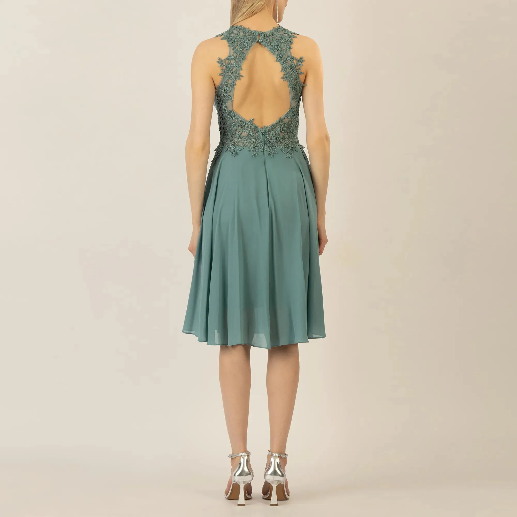 Apart - Cocktailkleid - Größe 46 - grün – Bild 2