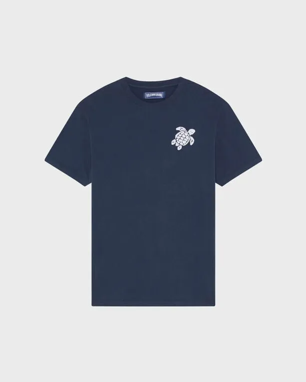 Vilebrequin - T-shirt Aus Bio-baumwolle Mit Aufgestickter Vilebrequin - T-shirt Aus Bio-baumwolle Mit Aufgestickter