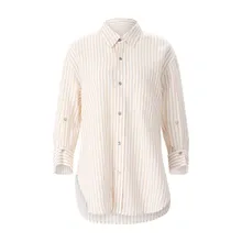 Citizens Of Humanity - Gestreifte Hemdbluse Kayla - Größe S - orange Citizens Of Humanity - Gestreifte Hemdbluse Kayla - Größe S - orange