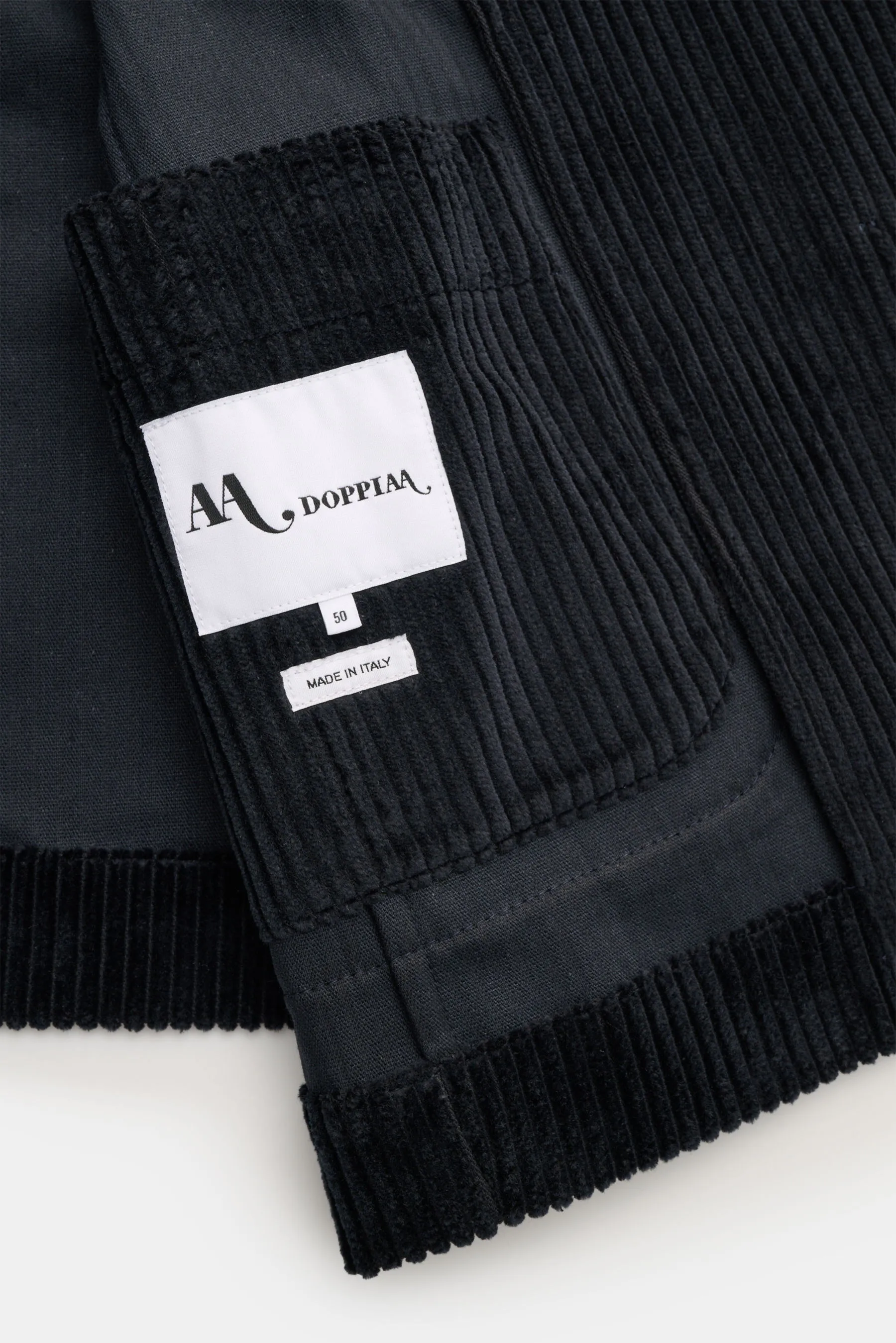 Doppiaa - Herren - Cord-Sakko 'Aansonia' navy – Bild 5