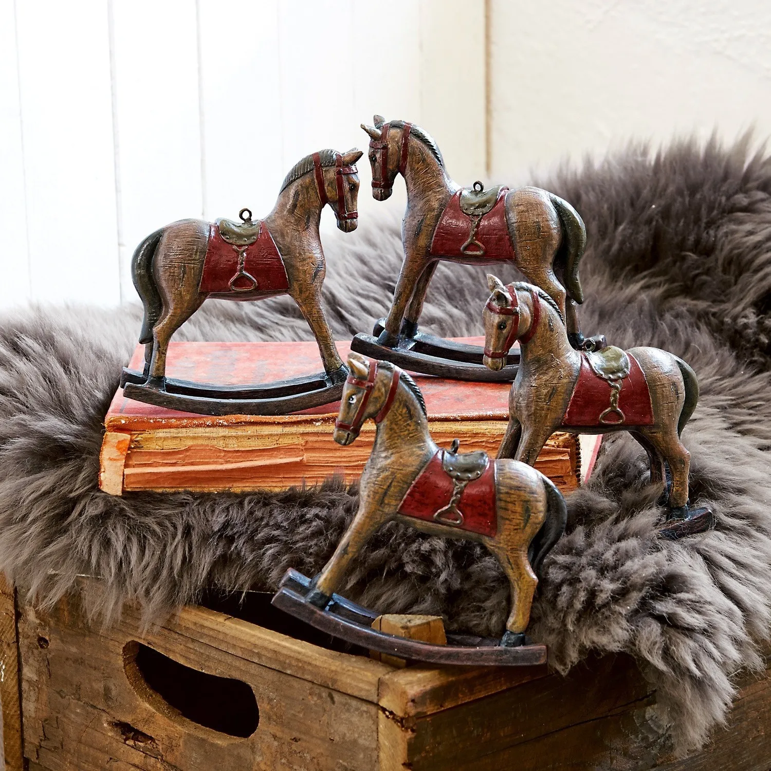 Deko-Pferde 4er Set Cory Deko-Pferde 4er Set Cory