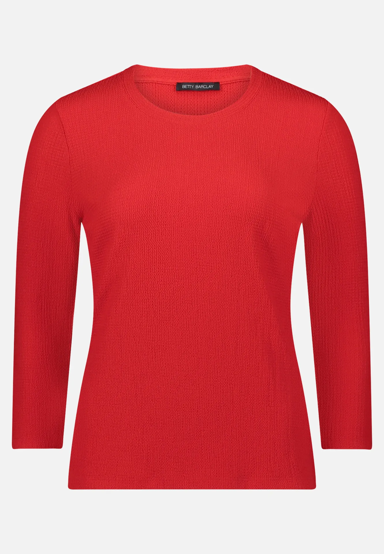 Strukturshirt mit Rundhalsausschnitt – Bild 3