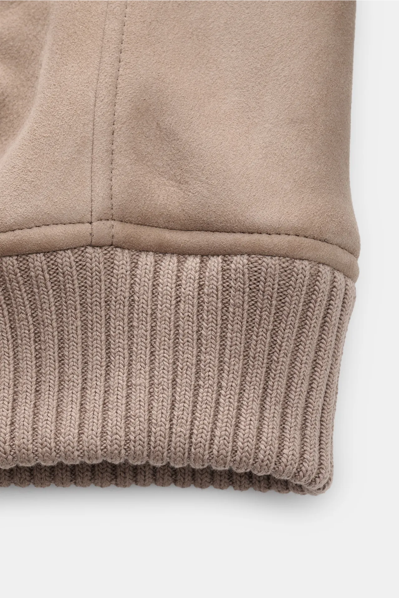 Arma - Herren - Lammfellblouson 'Gillo' taupe – Bild 5