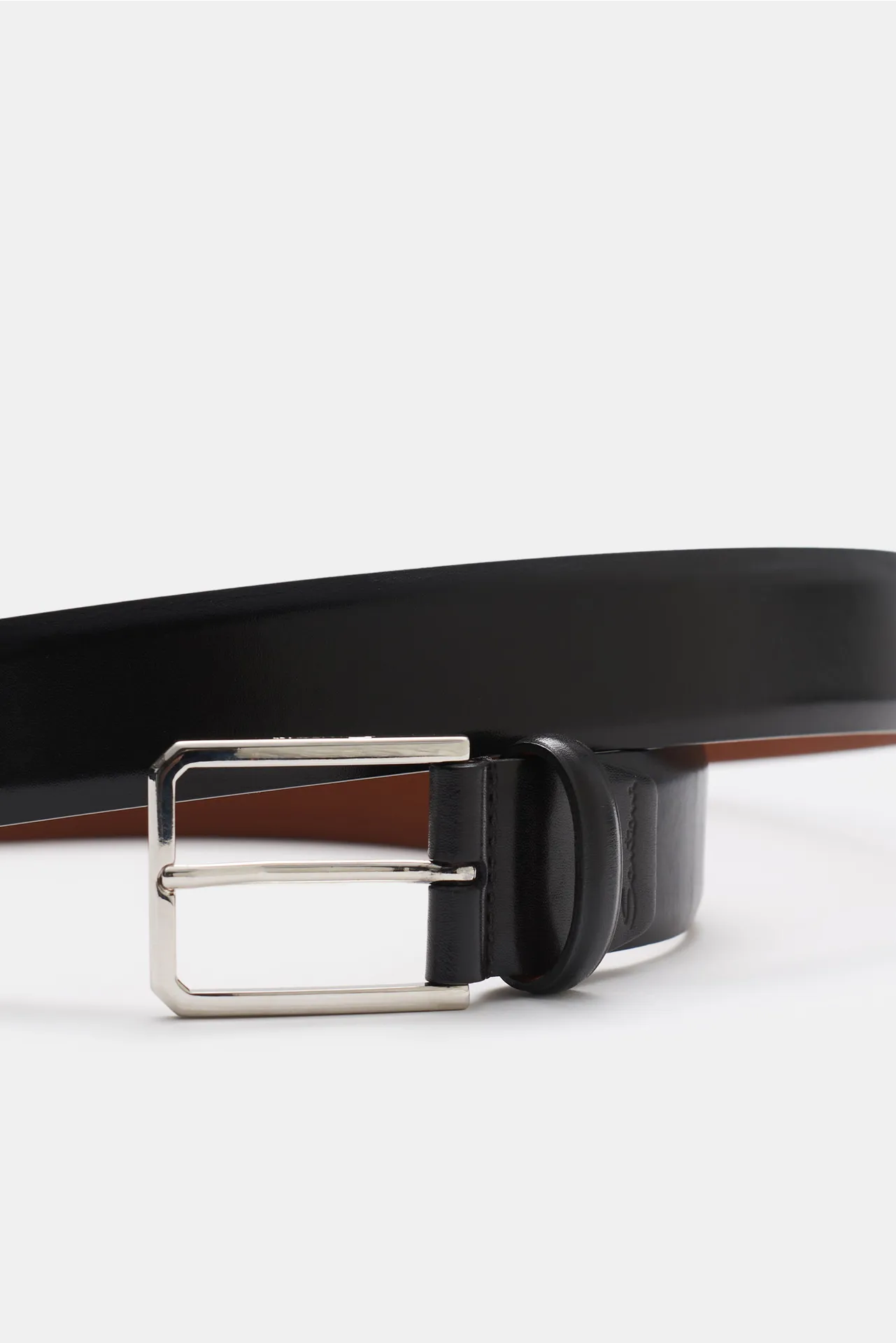 Santoni - Herren - Gürtel schwarz – Bild 2