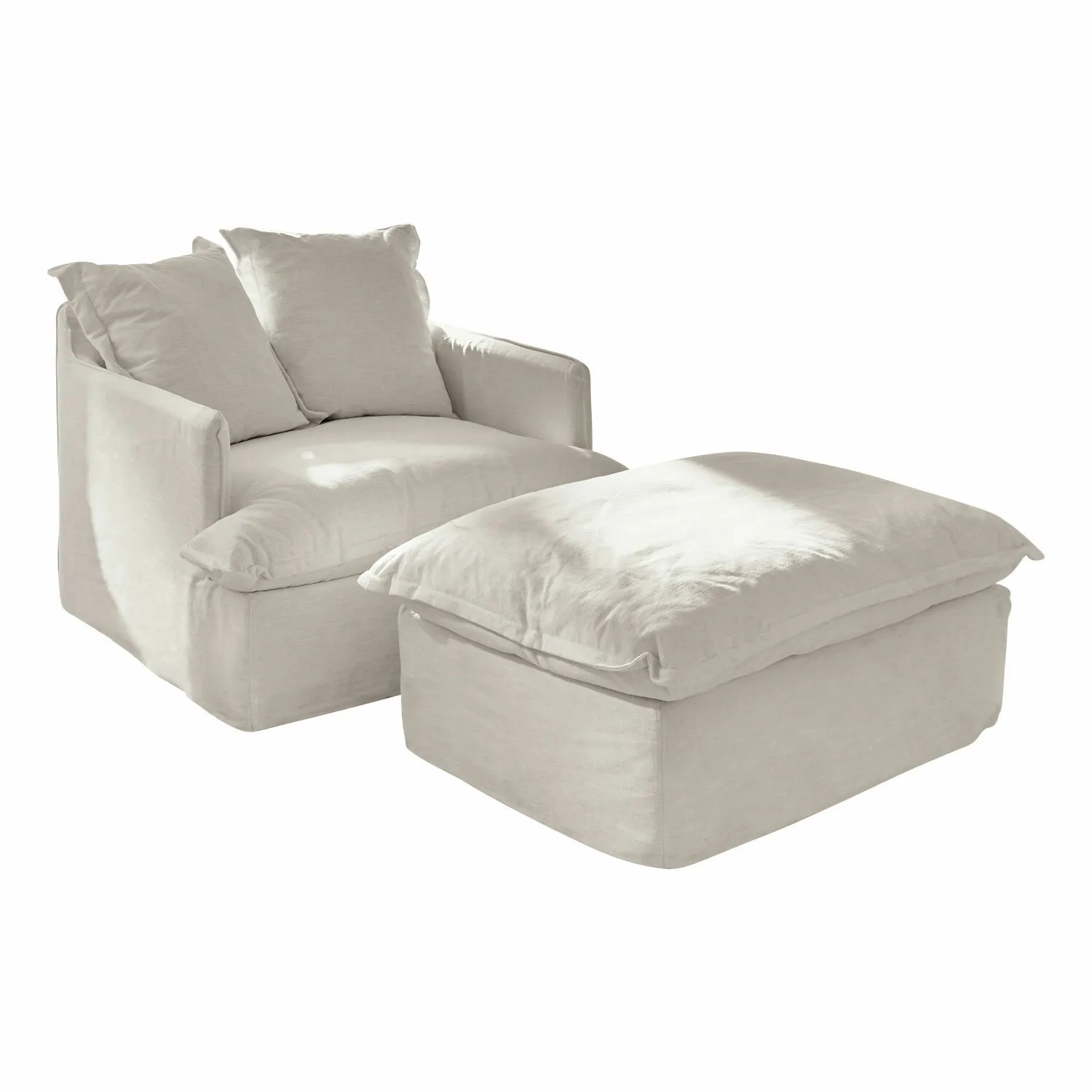 Sessel mit Hocker Avignon – Bild 3