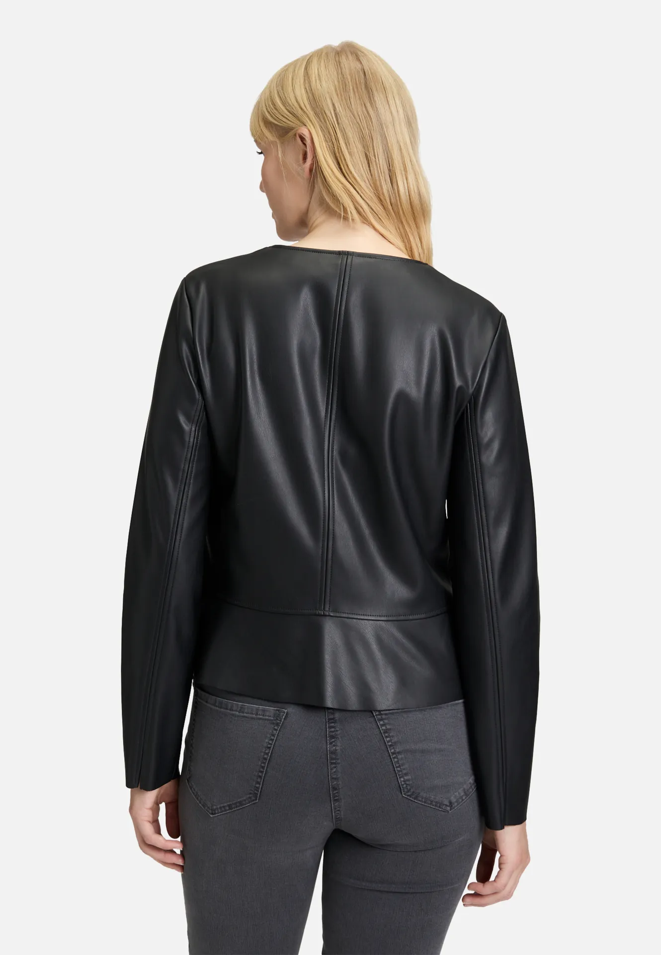 Kurzblazer mit Reißverschluss Kurzblazer mit Reißverschluss