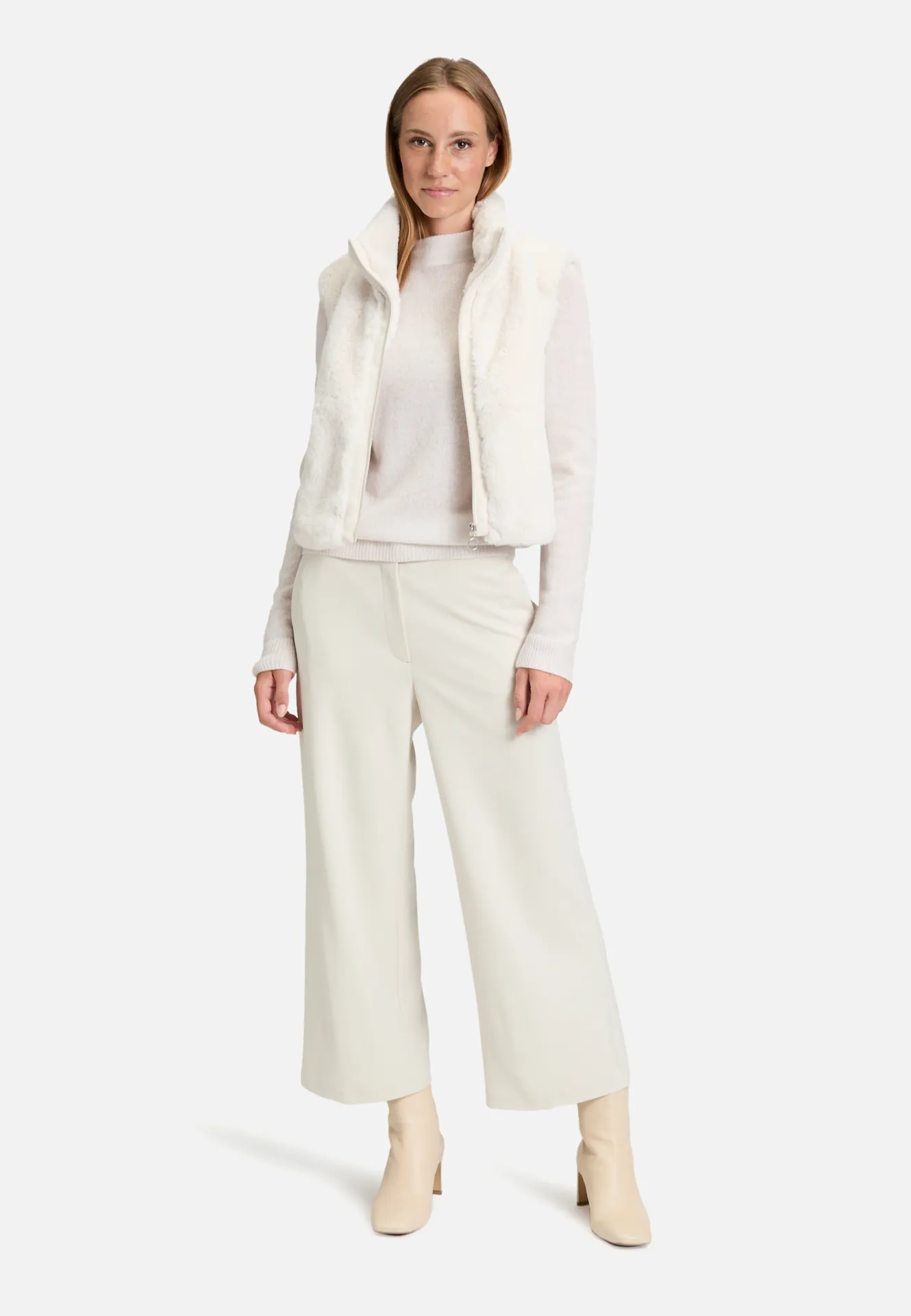 Plüschweste mit Reißverschluss – Bild 2