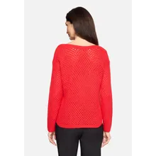 Lochstrick-Pullover langarm Lochstrick-Pullover langarm