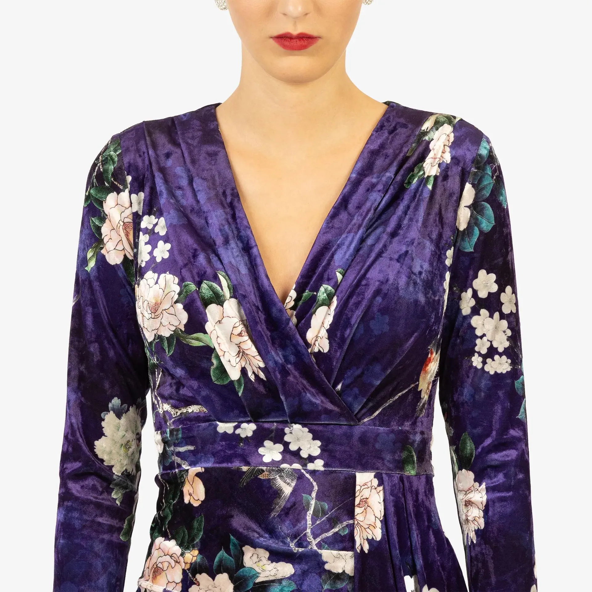 Kraimod - Cocktailkleid - Größe 44 - blau – Bild 3