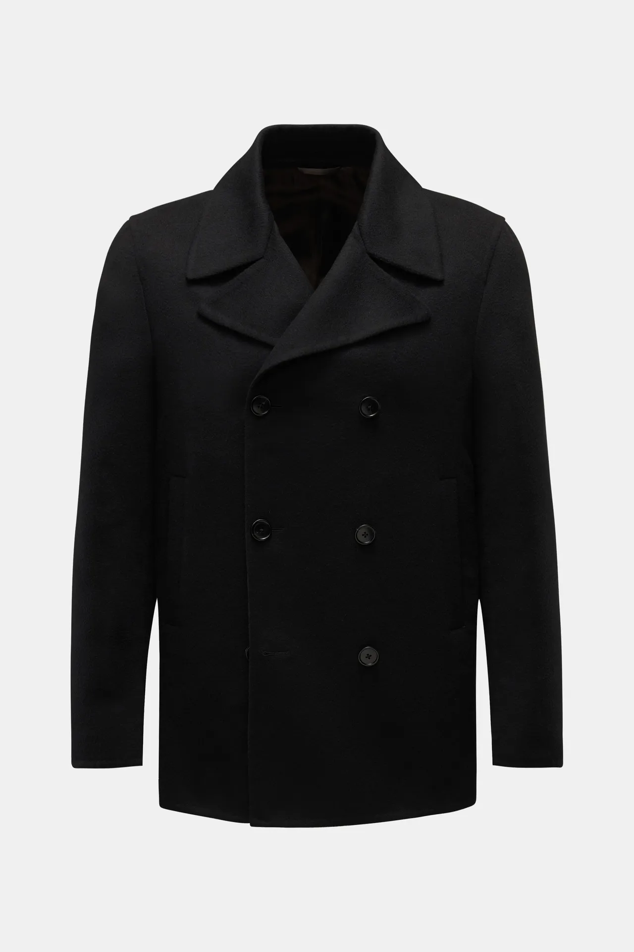 Belvest - Herren - Cashmere Cabanjacke schwarz Belvest - Herren - Cashmere Cabanjacke schwarz