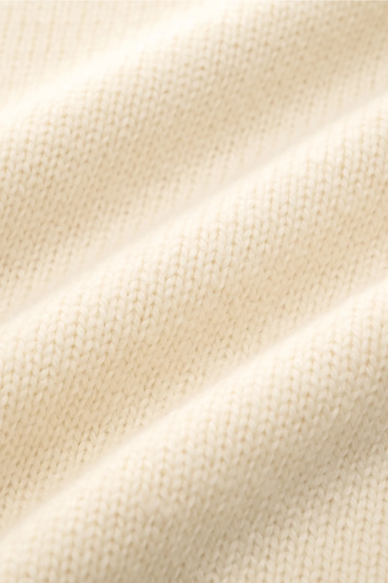 Fedeli - Herren - V-Neck Pullover creme – Bild 4