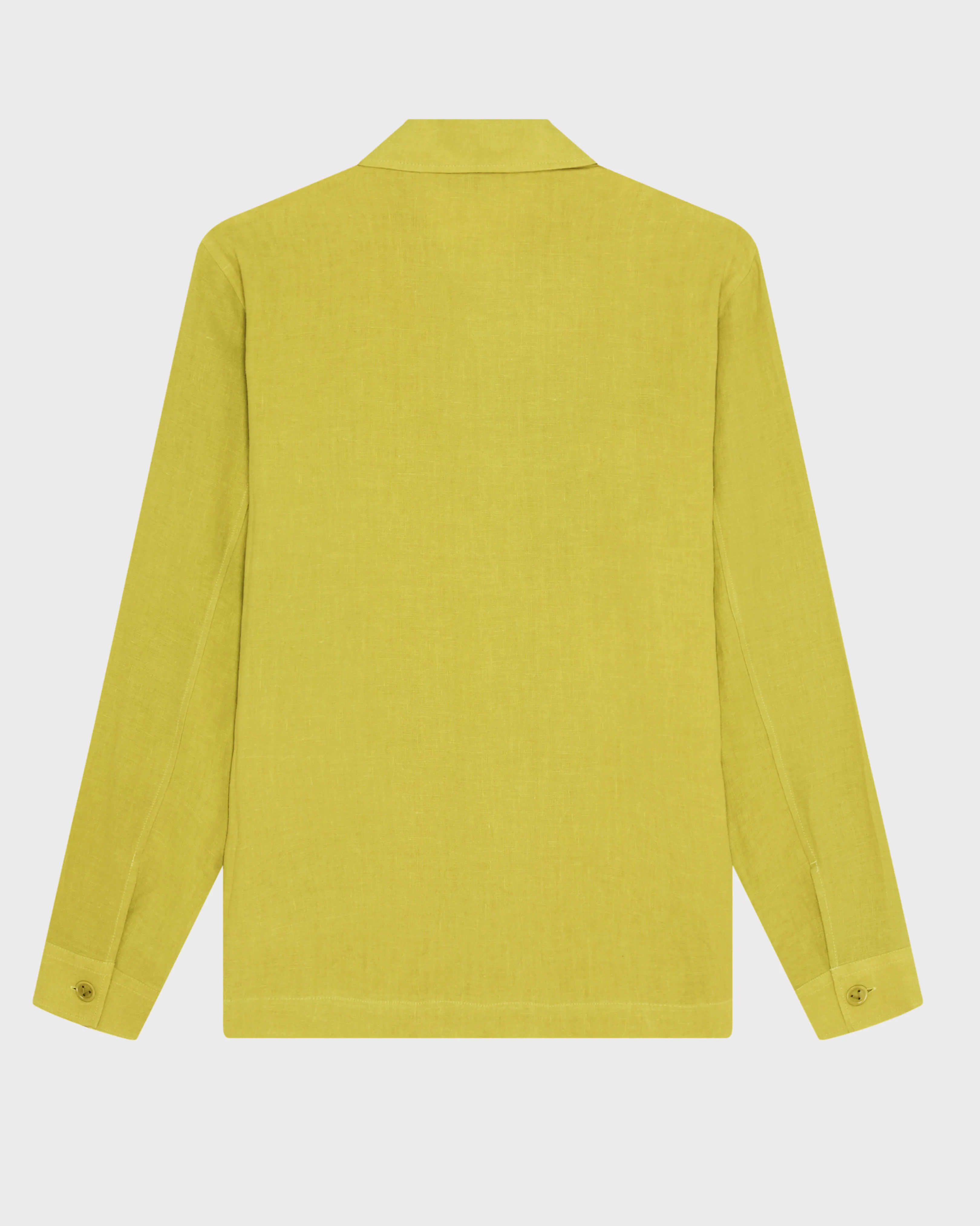 Vilebrequin - Solid Overshirt Aus Leinen Für Herren - Jacke - Corentin - Grün - Größe M – Bild 2