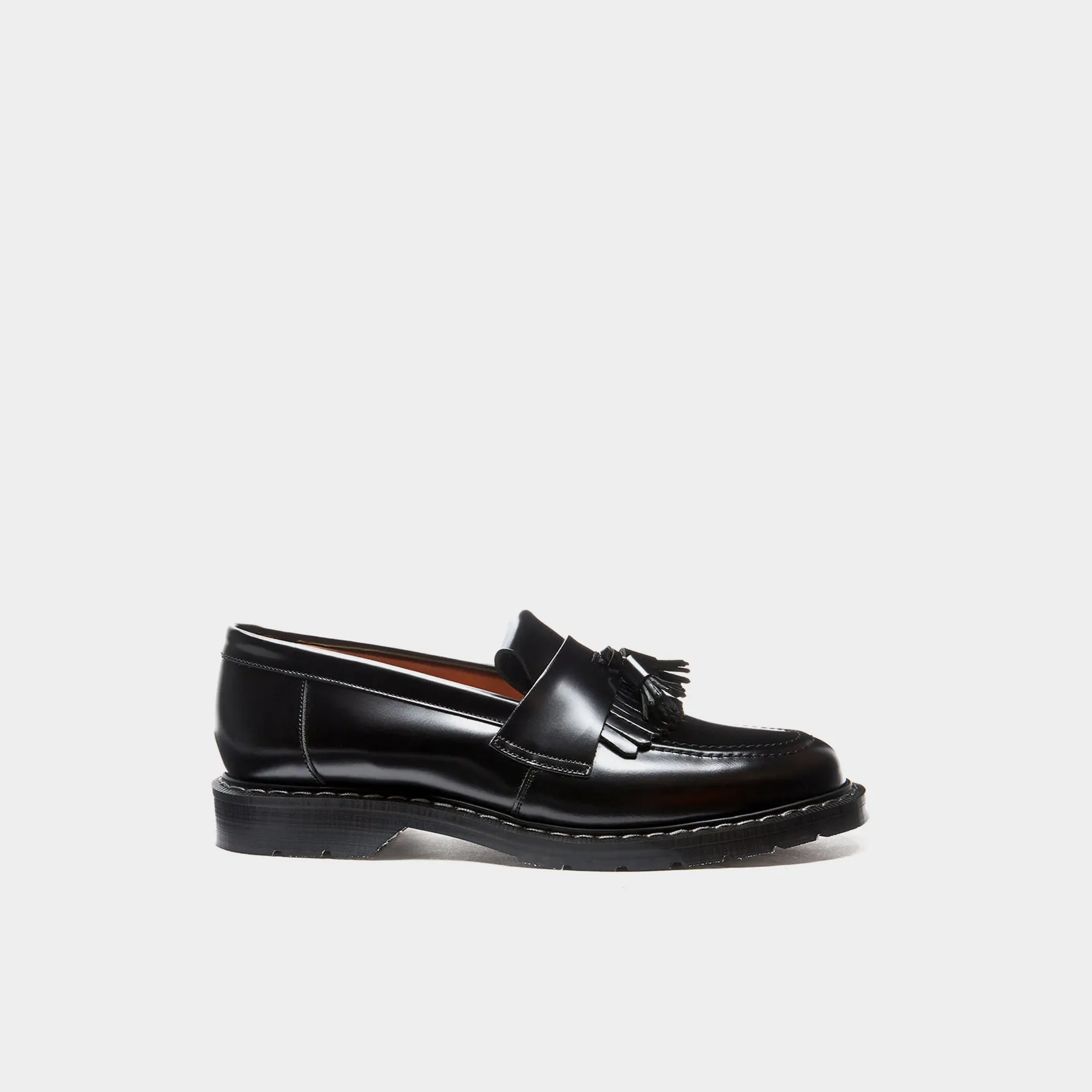 Black Hi-Shine Tassel Loafer Black Hi-Shine Tassel Loafer