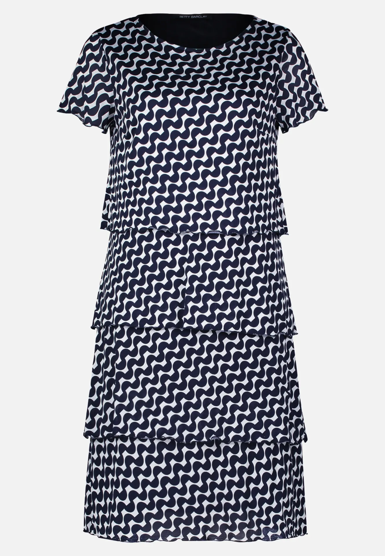 Stufenkleid mit U-Boot-Ausschnitt – Bild 3