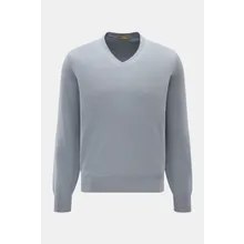 Cruciani - Herren - Cashmere V-Neck Pullover rauchblau Cruciani - Herren - Cashmere V-Neck Pullover rauchblau