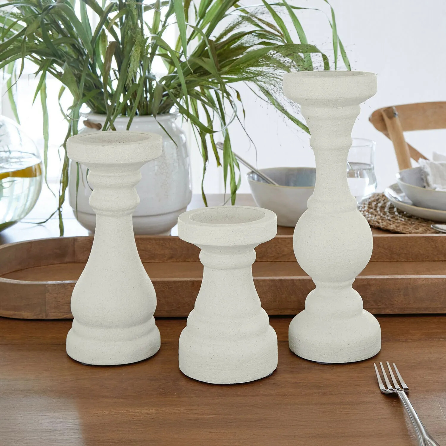 Kerzenständer 3er Set Quenlivre – Bild 4