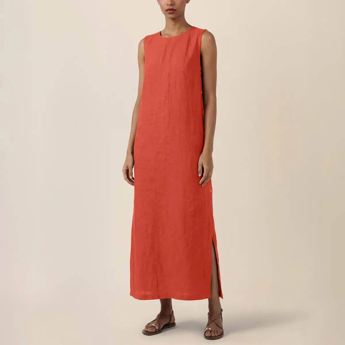 Apart - Kleid - Größe 42 - orange – Bild 4