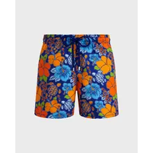 Vilebrequin - Tropical Turtle Badeshorts Für Herren - Bademode - Moorea - Blau - Größe S Vilebrequin - Tropical Turtle Badeshorts Für Herren - Bademode - Moorea - Blau - Größe S