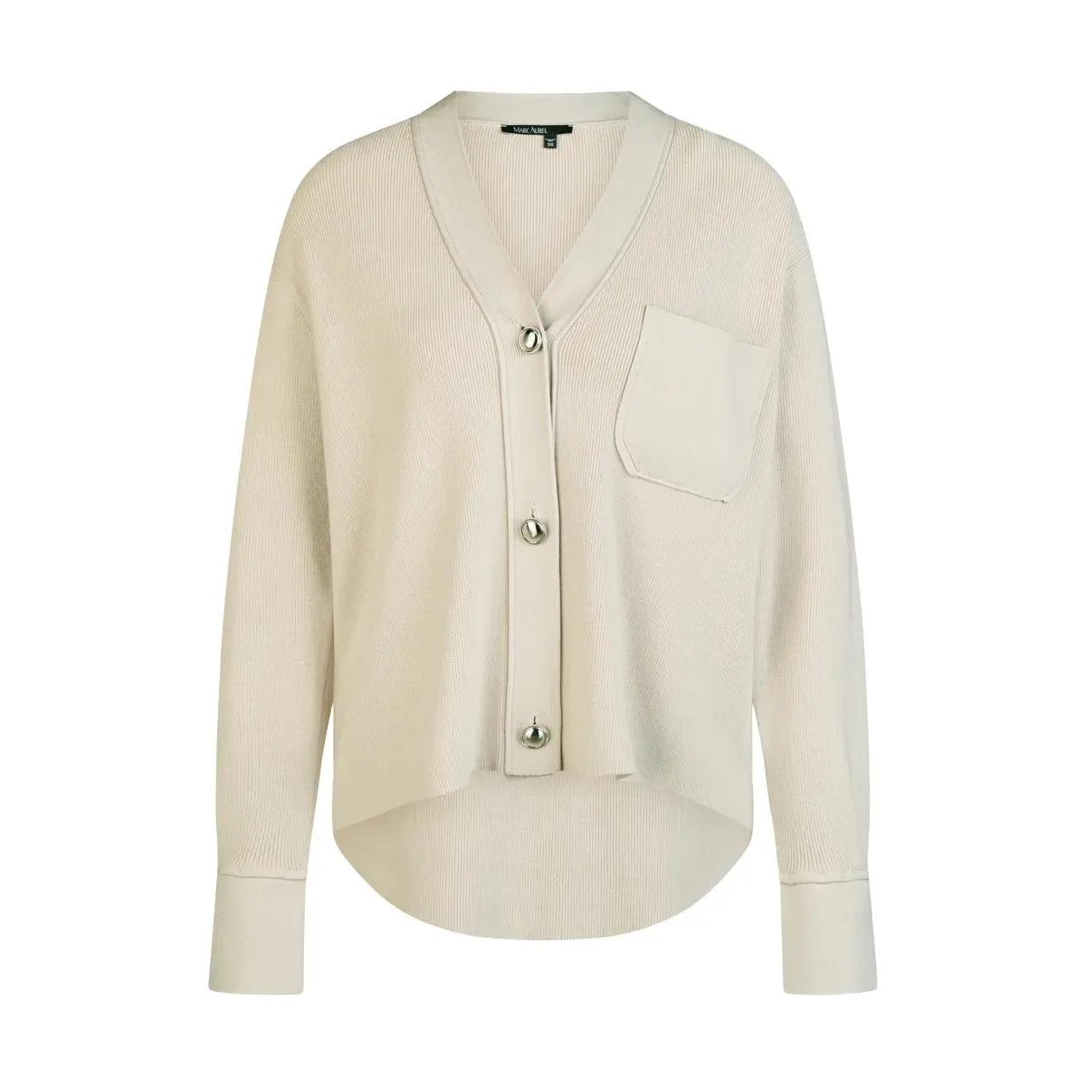 Marc Aurel - Strickjacke - Größe 42 - taupe Marc Aurel - Strickjacke - Größe 42 - taupe