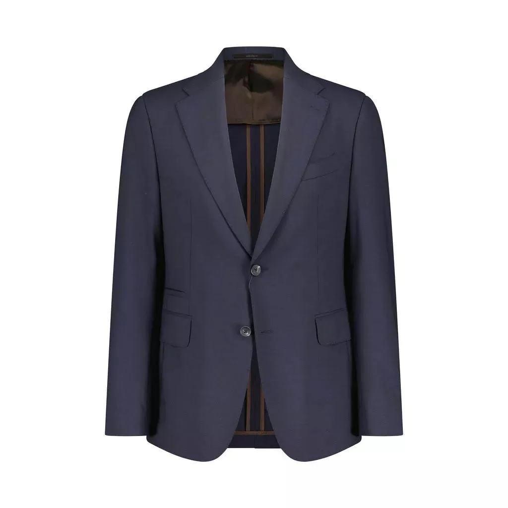 windsor. - Sakko Sono aus Schurwolle - Größe 102 - blau – Bild 3