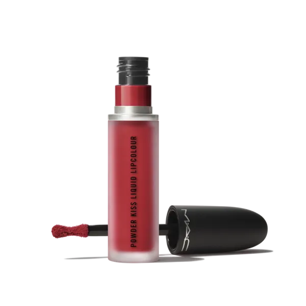 Mac Cosmetics - Powder Kiss Liquid Lipcolour - Ruby Boo Mac Cosmetics - Powder Kiss Liquid Lipcolour - Ruby Boo