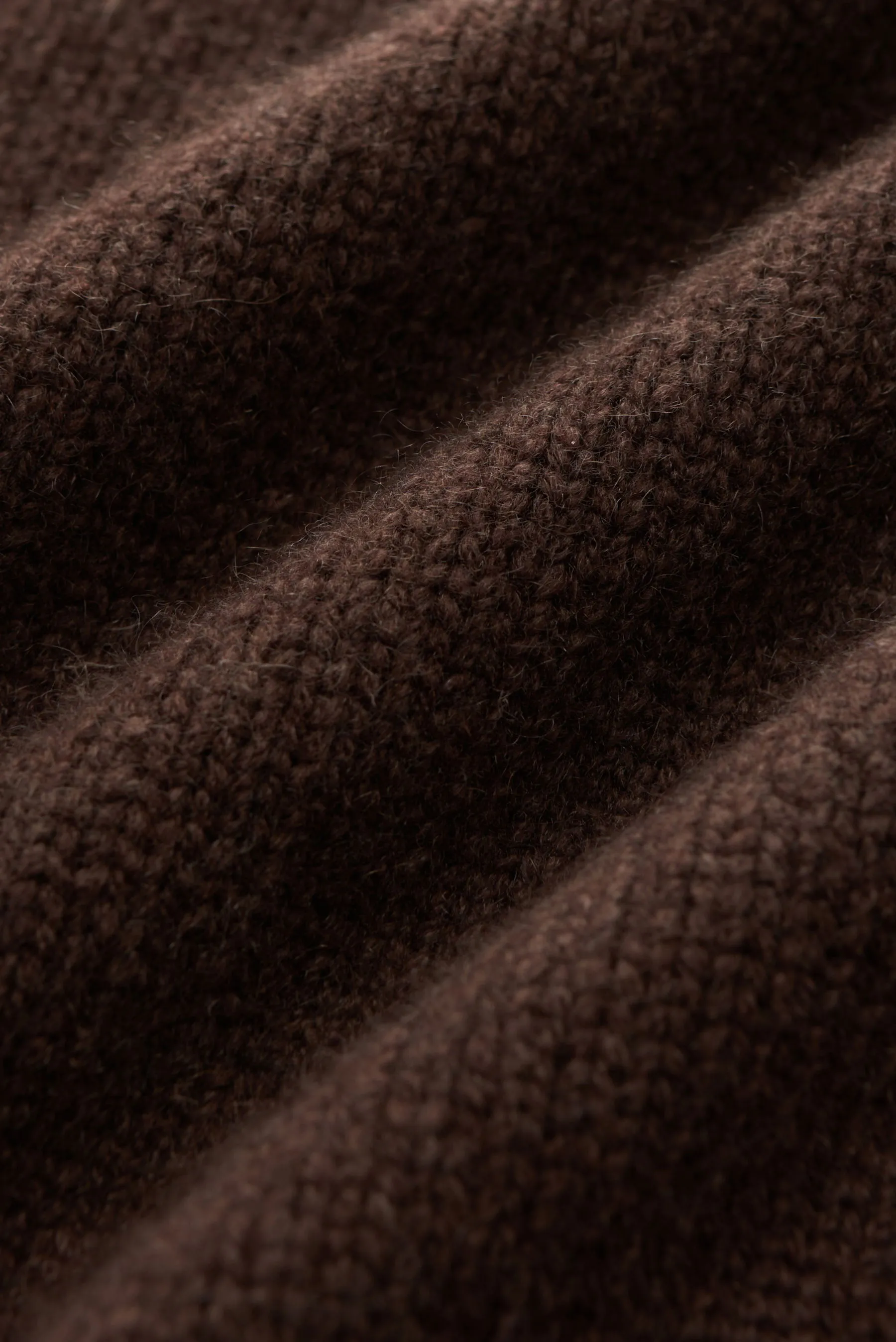 Fedeli - Herren - Cashmere Pullover 'Etna' braun – Bild 4