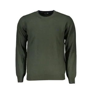 Harmont & Blaine - Men%27s Crew-Neck Sweater With Dachshund Embroidery - Größe L - grün Harmont & Blaine - Men%27s Crew-Neck Sweater With Dachshund Embroidery - Größe L - grün