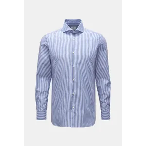 Giampaolo - Herren - Business Hemd Haifisch-Kragen navy/weiß gestreift Giampaolo - Herren - Business Hemd Haifisch-Kragen navy/weiß gestreift